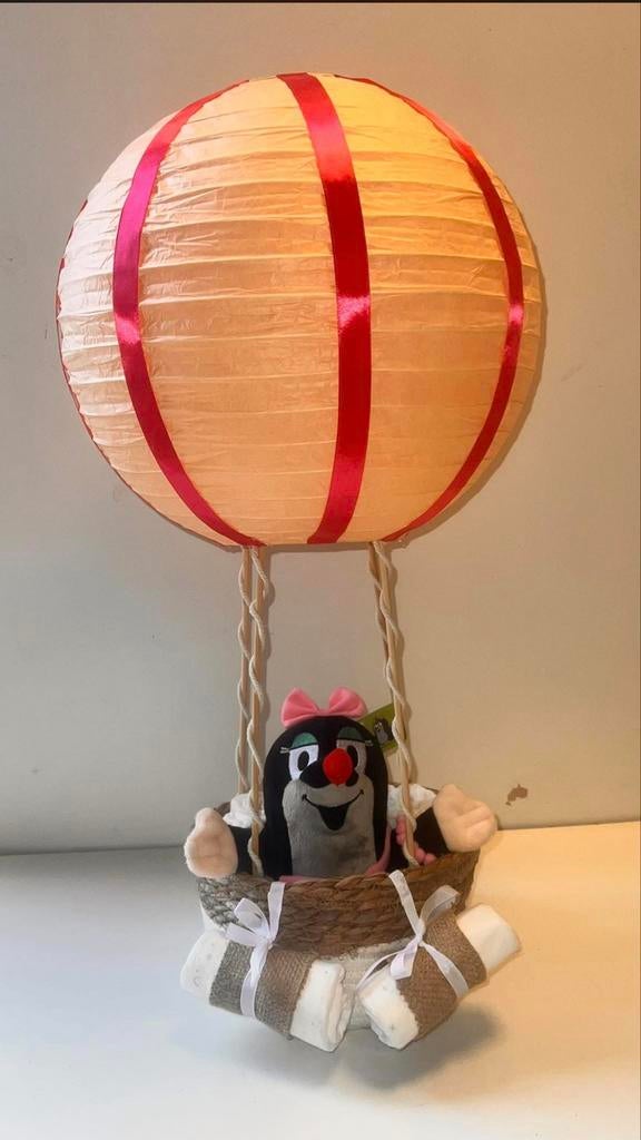 Kraamcadeau het Molletje in luchtballon, Ophalen of Verzenden, Nieuw, Kraamcadeau