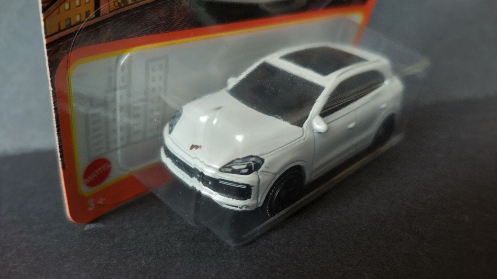 Porsche Cayenne Turbo Wit 1:64 3inch Matchbox Pol, Auto, Verzenden, ., Nieuw