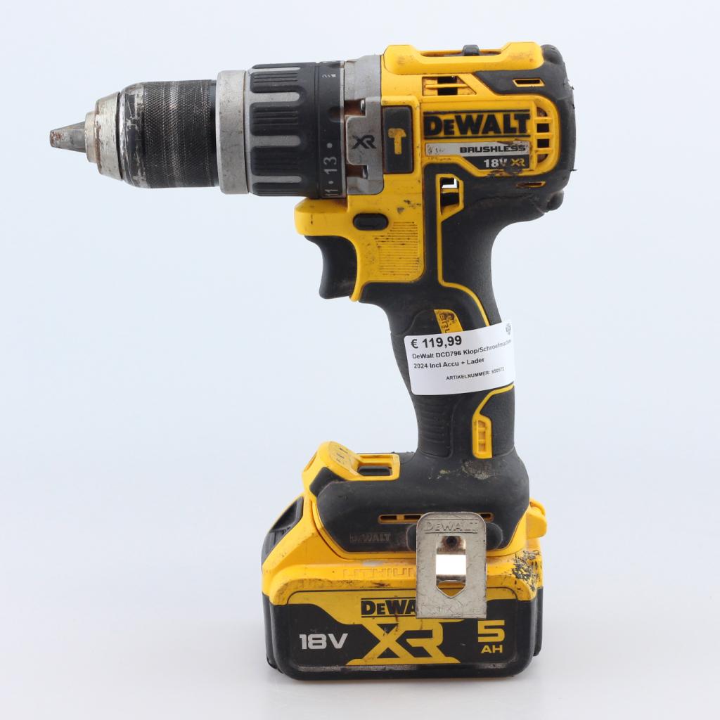 DeWalt DCD796 Klop/Schroefmachine 2024 Incl Accu + Lader, Dewalt, Zo goed als nieuw, Support@dewalt.com, 701 E. Joppa Road
Towson, MD 21286
USA