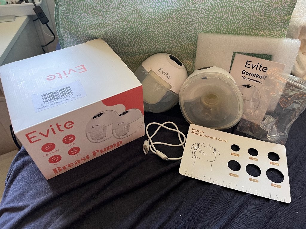 Evite handsfree kolf, Ophalen, Gebruikt, Draadloos, Borstkolf