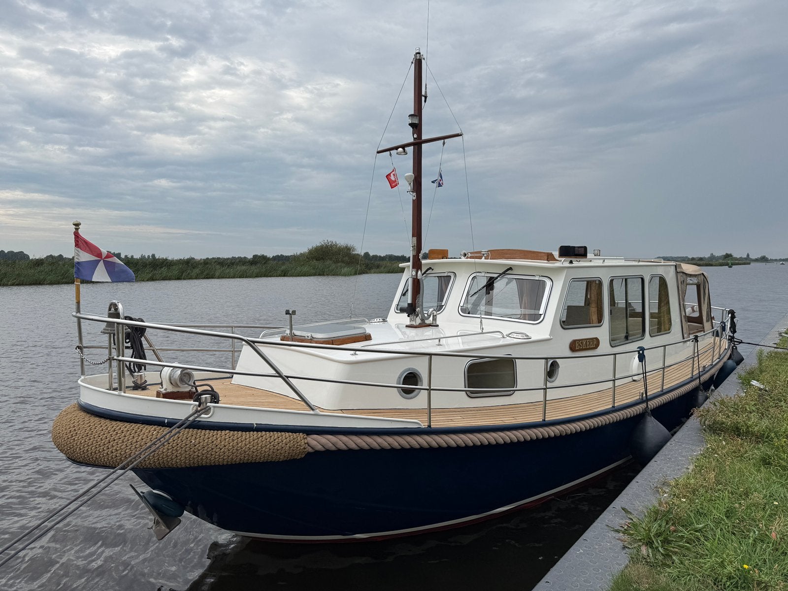 Gillissen vlet 10,80 mtr. Molenmaker & Mantel, Watersport en Boten, Overige merken, Gebruikt, 11 m, Diesel