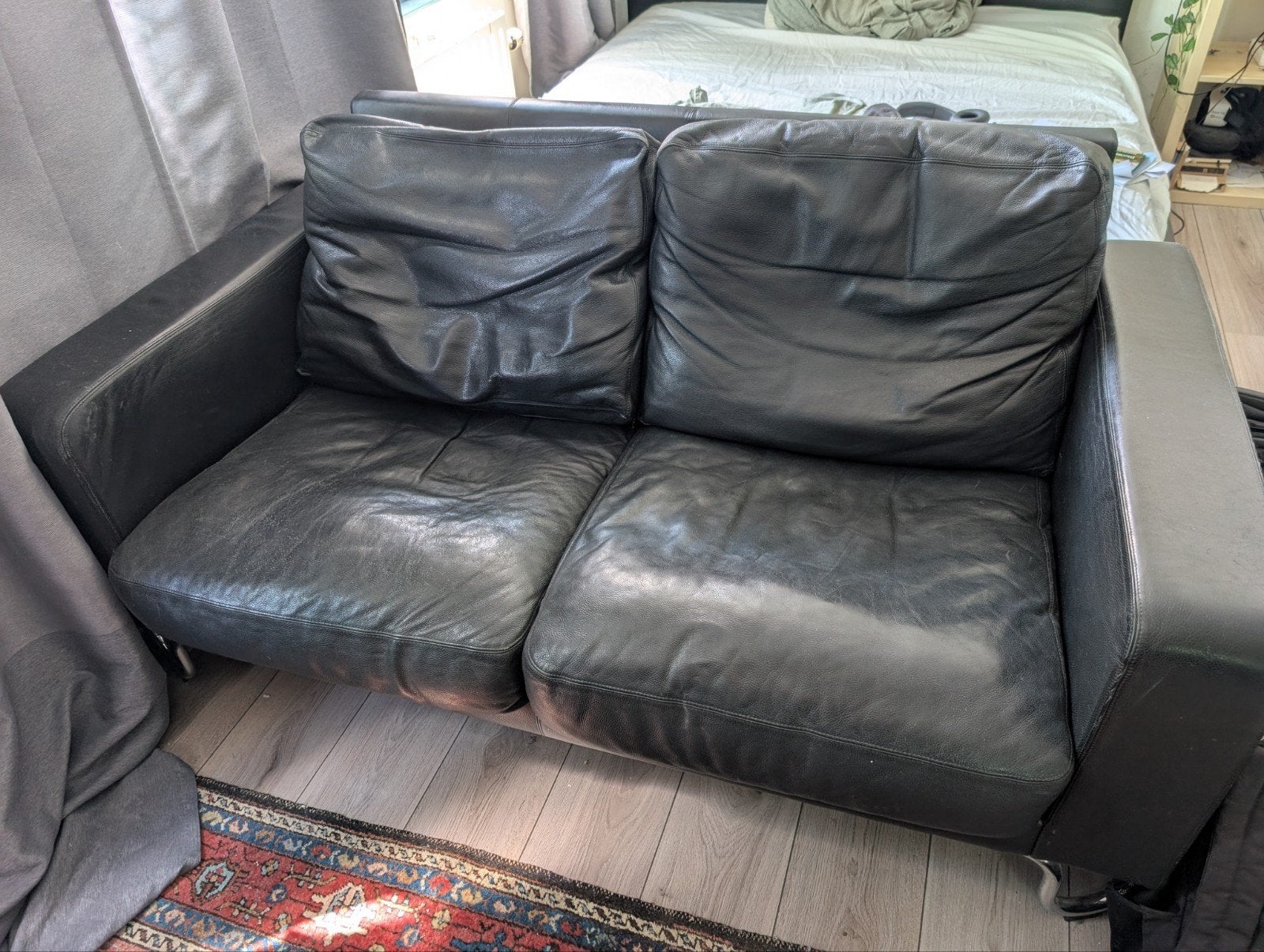 Gispen bank, Ophalen, Gebruikt, 150 tot 200 cm, Tweepersoons