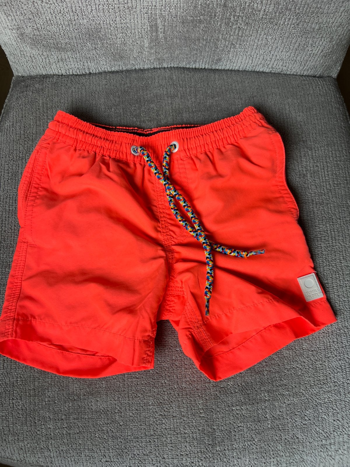 Tumble 'n Dry zwembroek maat 92 fluoriserend oranje, Gebruikt, Ophalen of Verzenden, Zwembroek, Jongen