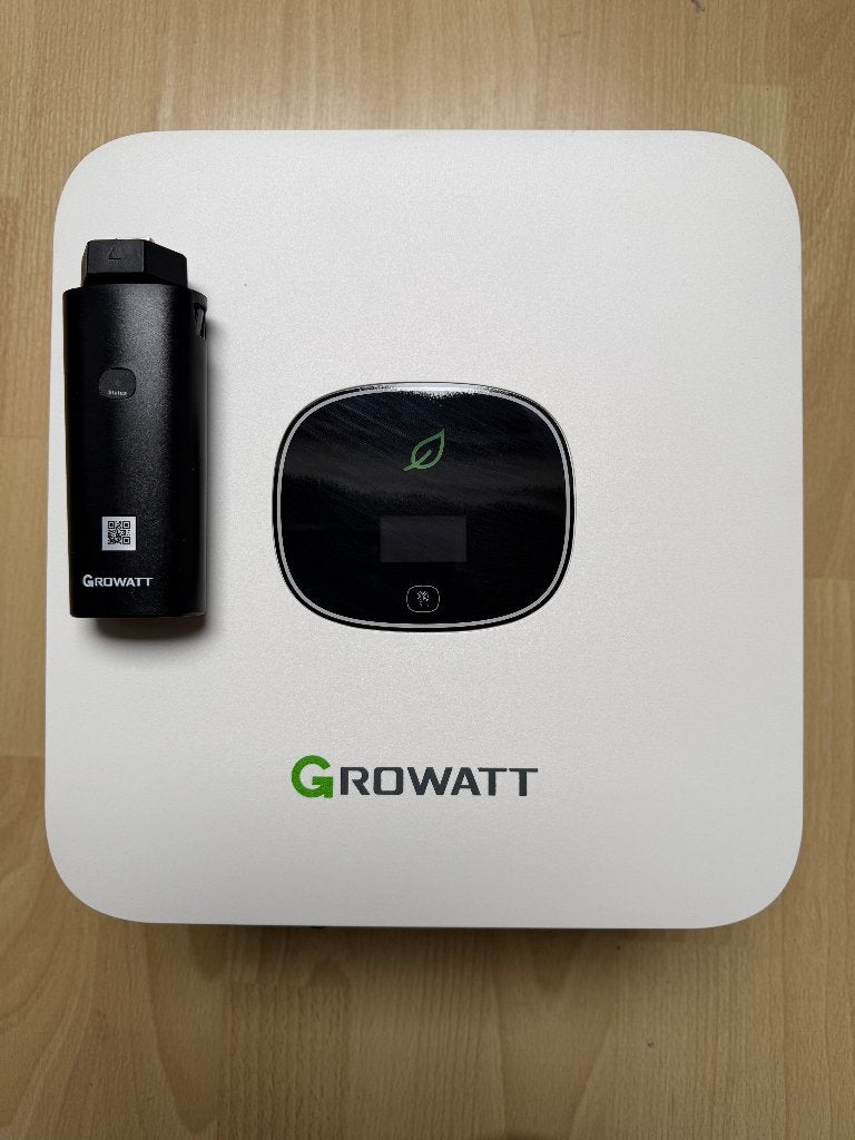 Growatt MIC 600-3300TL-X omvormer met ShineWiFi-X datalogger, Ophalen, Zo goed als nieuw