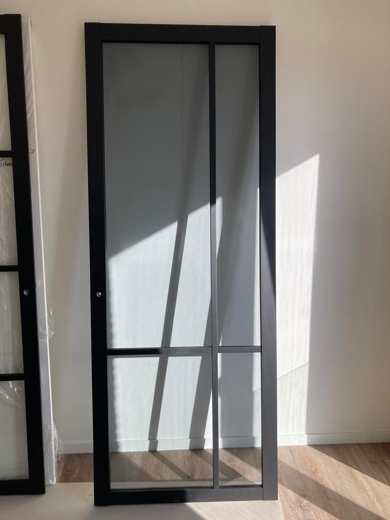 Binnendeur 90cmx2m31cm linksdraaiend,opdek deur, Doe-het-zelf en Verbouw, Kozijnen en Schuifpuien, 75 tot 150 cm, Deurkozijn, Ophalen of Verzenden
