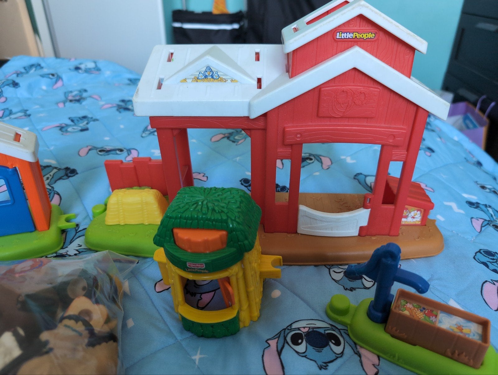 Fisher-Price Little People Boerderij; Dieren en Accessoire, Ophalen of Verzenden, Gebruikt, Overige typen