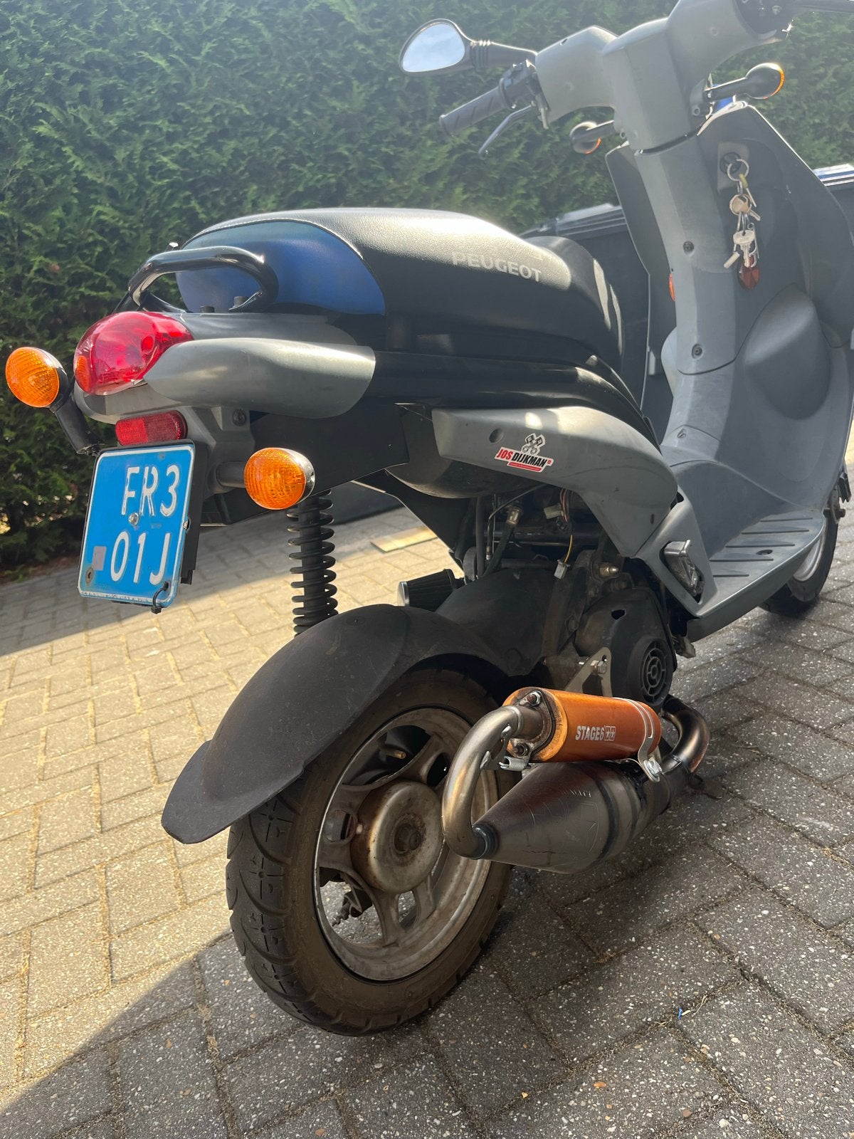 Peugeot Ludix 70cc met Stage 6 uitlaat, Ophalen, Tweetakt, Gebruikt, Maximaal 45 km/u