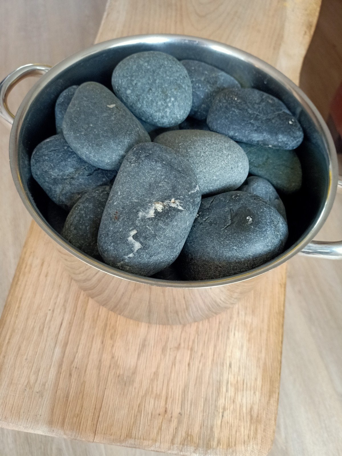 Hotstone stenen, Ophalen, Gebruikt, Overige materialen, Pot, Bus of Blik