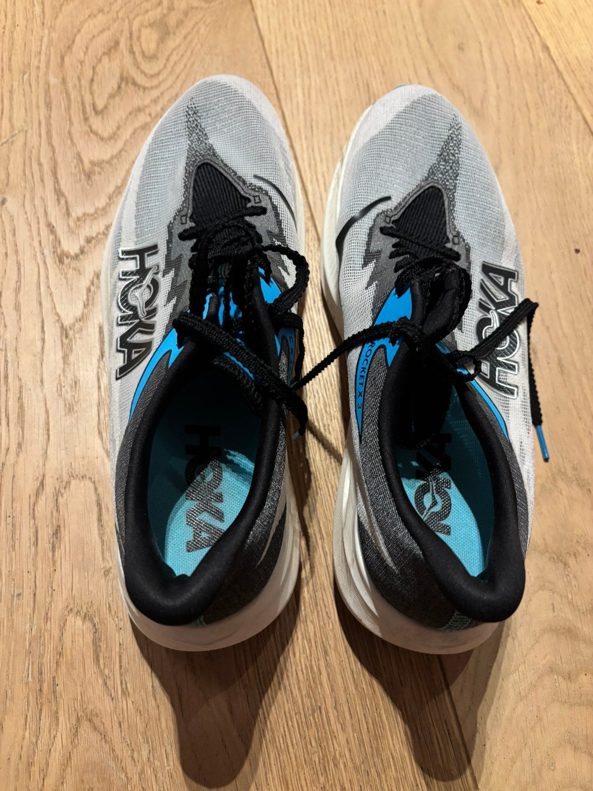 HOKA Rocket x 3 - maat us 11.5/eu46, Sport en Fitness, Verzenden, Zo goed als nieuw, Hardloopschoenen, Overige merken