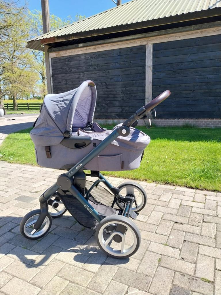 Te koop  kinderwagen Musty evo, Ophalen of Verzenden, Zo goed als nieuw, Mutsy