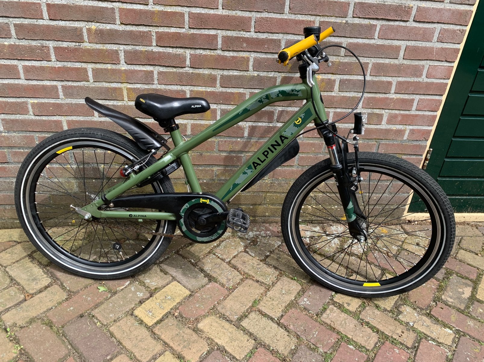 Super mooie Alpina Trial 22 inch jongensfiets ., Fietsen en Brommers, Fietsen | Jongens, Ophalen, Zo goed als nieuw, 22 inch