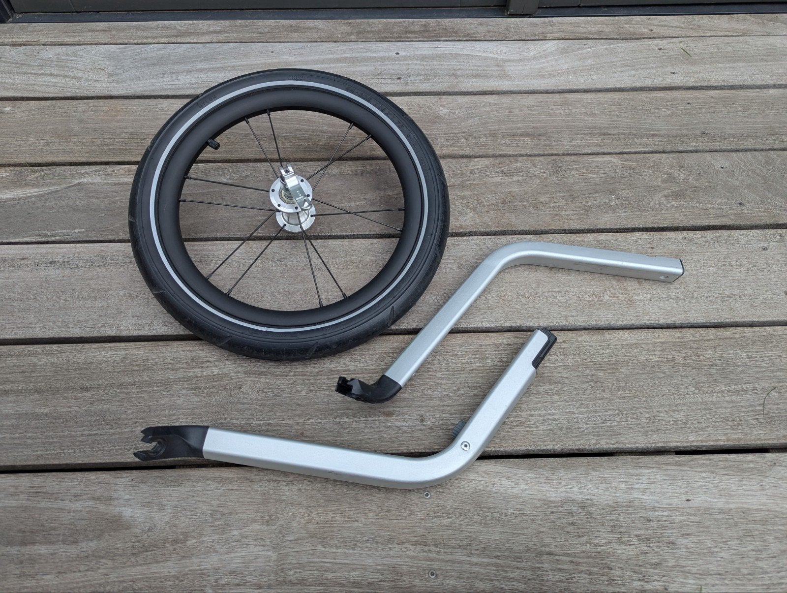 Thule Chariot Jogging Kit 2, Ophalen, Zo goed als nieuw, Overige typen, Thule