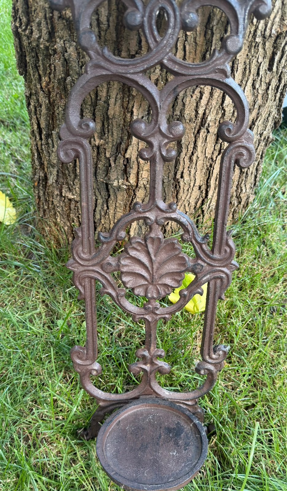 Massief gietijzeren wandhanger, Ophalen of Verzenden