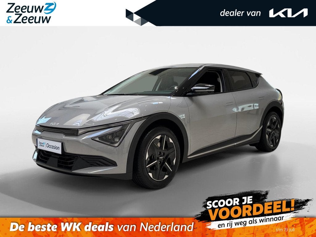 Kia EV6 Light Edition 63 kWh Navigatie | Stoel + stuurverwar, Auto's, Kia, Bedrijf, Te koop, EV6, ABS, Achteruitrijcamera, Adaptive Cruise Control