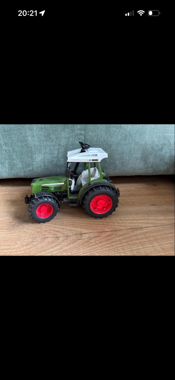 Bruder tractor, Ophalen, Gebruikt