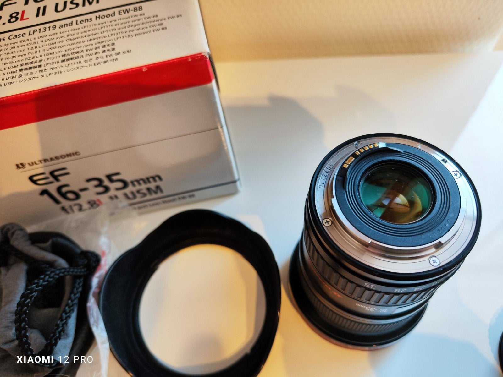 Canon EF 16-35mm f/2.8L II USM Groothoek Zoomlens, Audio, Tv en Foto, Fotografie | Lenzen en Objectieven, Ophalen of Verzenden