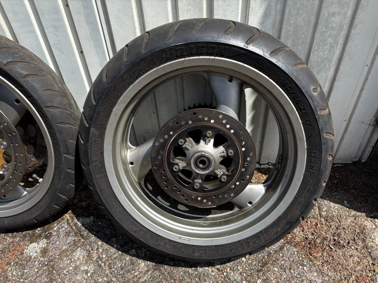 Monster ducati 900 velgen, grijs, Ophalen, Gebruikt