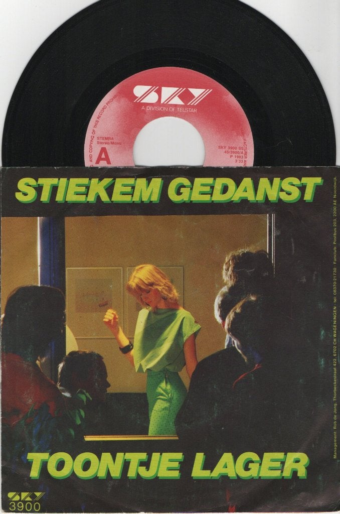 Toontje Lager – Stiekem Gedanst, Ophalen of Verzenden, Gebruikt, 7 inch, Pop