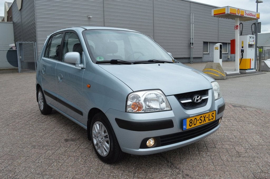 Hyundai Atos 1.1i Dynamic Young bj06 automaat 86000 km NAP, Stof, 4 cilinders, Origineel Nederlands, Atos