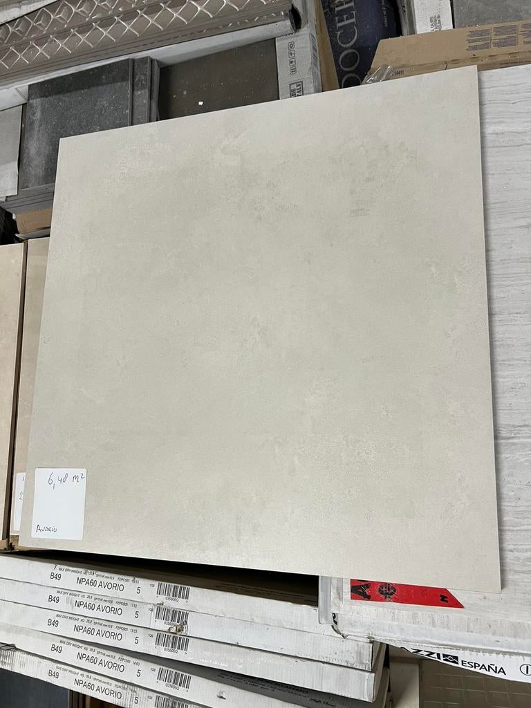 Vloertegels Avario 60x60 cm €90,-, Doe-het-zelf en Verbouw, Ophalen, Nieuw, Minder dan 5 m², Vloertegels