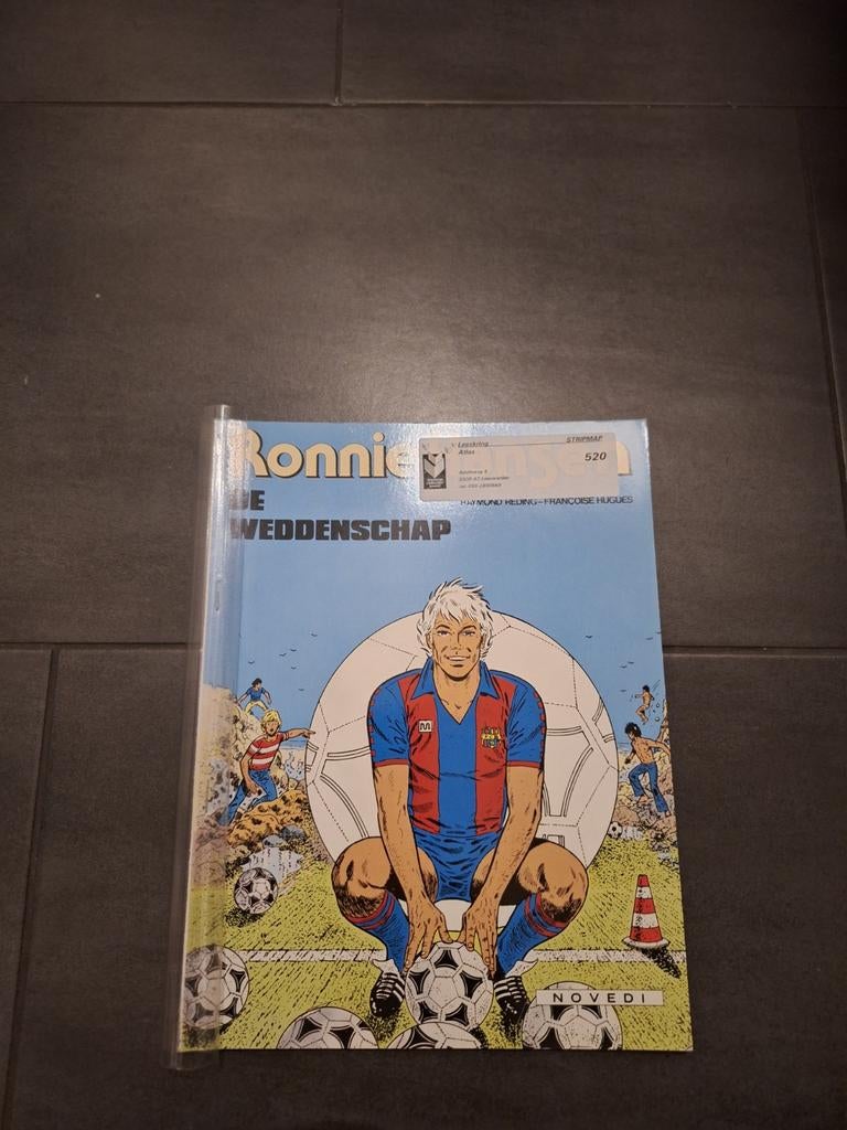 Ronnie Hansen - De Weddenschap, Eén stripboek, Ophalen of Verzenden, Gelezen, Willi Reimann