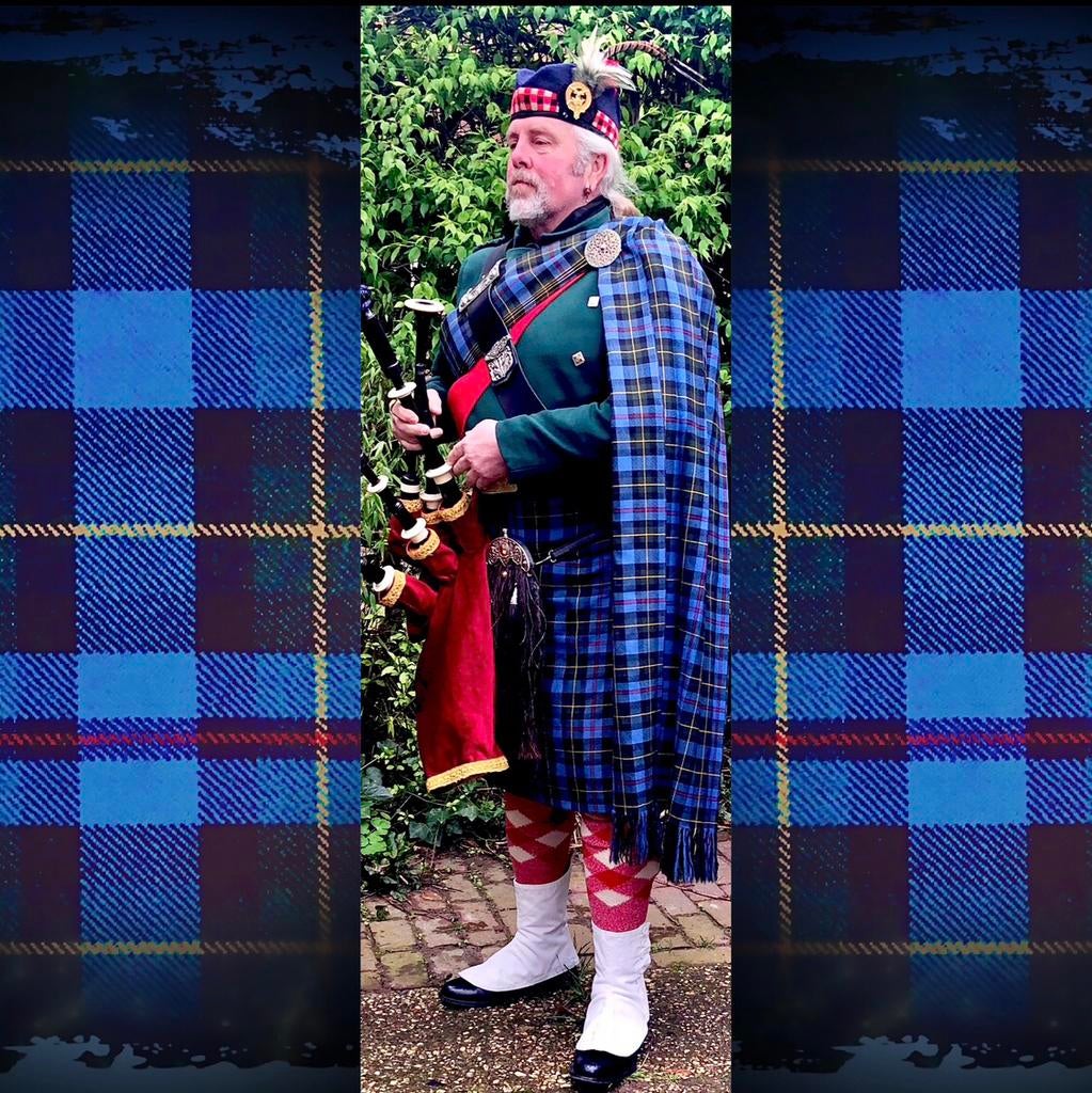 Doedelzakspeler , Scottish bagpiper, Schotse doedelzak
