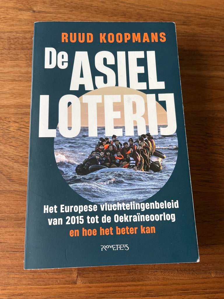 De Asielloterij - Ruud Koopmans, Ophalen of Verzenden, Zo goed als nieuw, Politiek en Staatkunde, Europa