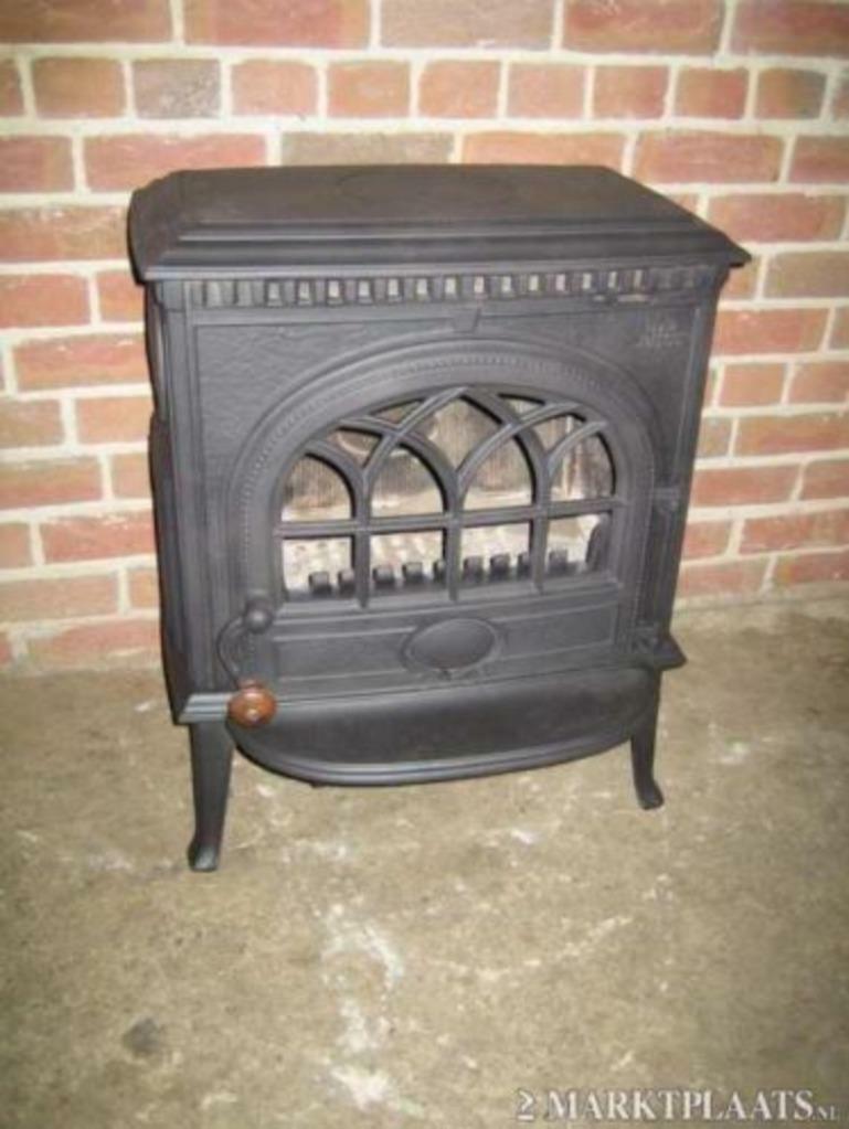 gebruikte JOTUL 3 CB houtkachel 8 kw, Huis en Inrichting, Kachels, Gebruikt, Hout, Vrijstaand