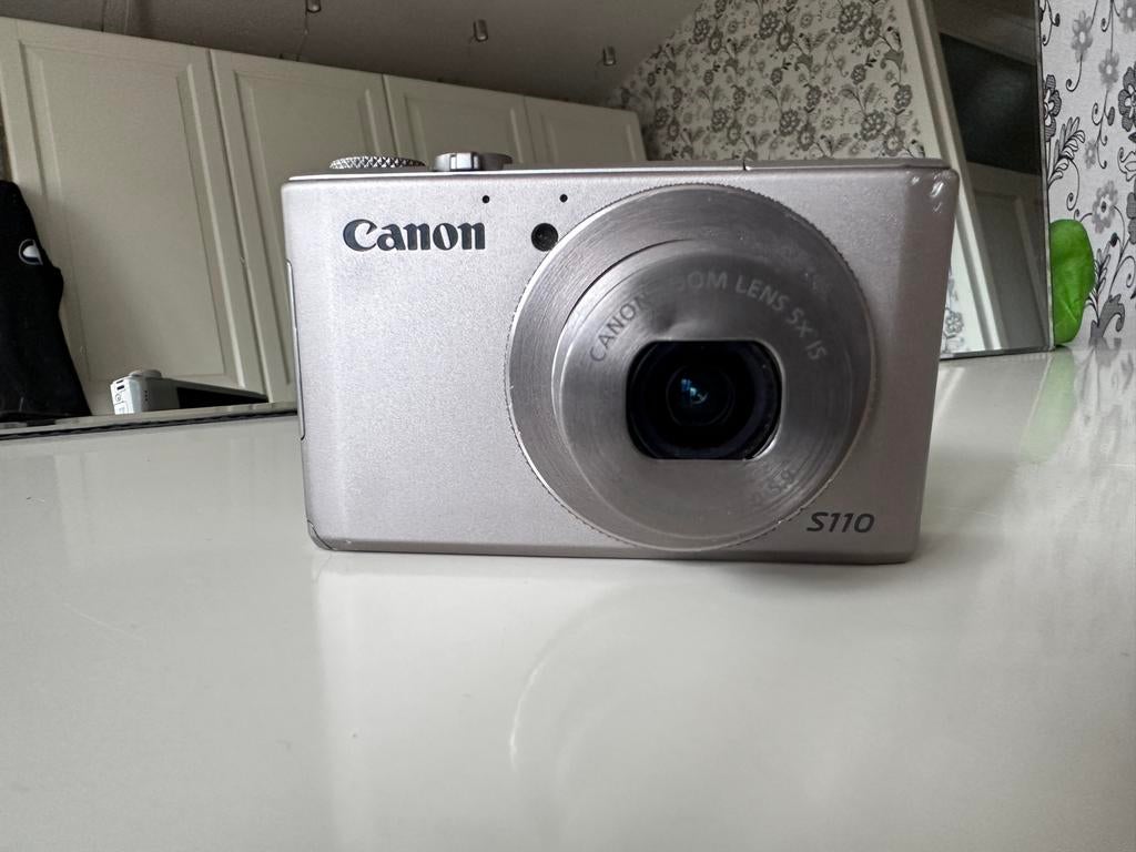 Canon S110 Compact Camera met lensfout