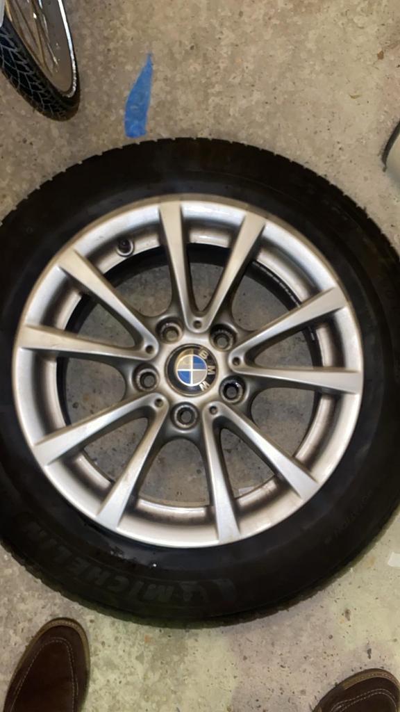 BMW 16 inch winterbanden met velgen, Auto-onderdelen, Banden en Velgen, Ophalen, Gebruikt, 16 inch, Banden en Velgen