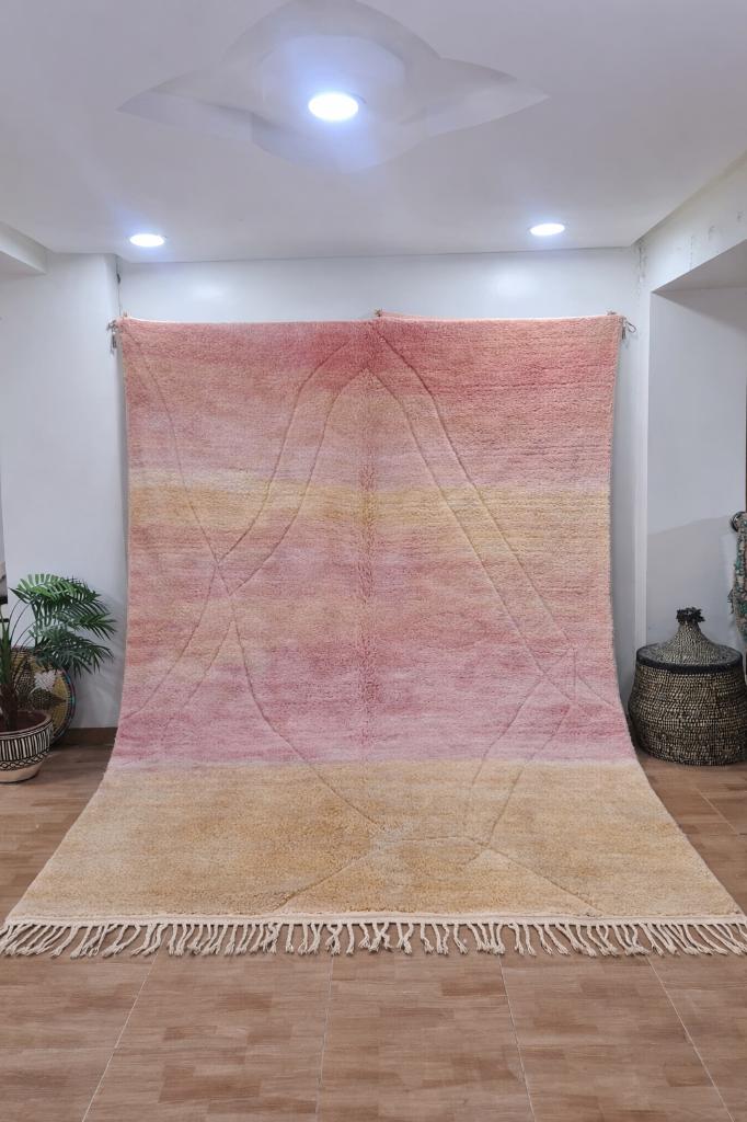 Prachtig handgemaakt Roze berber tapijt, Overige kleuren, Ophalen of Verzenden, Maroccarpets, Info@maroccarpets.com