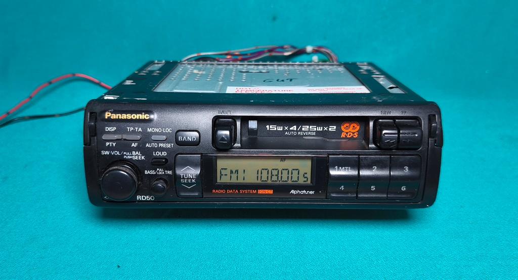 Panasonic CR-RD5OLEN cassette receiver, Ophalen of Verzenden, Zo goed als nieuw