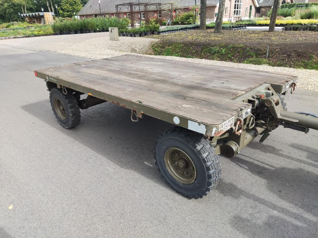 STEINBOCK (leger)aanhangwagen (type BWB3900061, 1.860 kg), Ophalen of Verzenden, Gebruikt