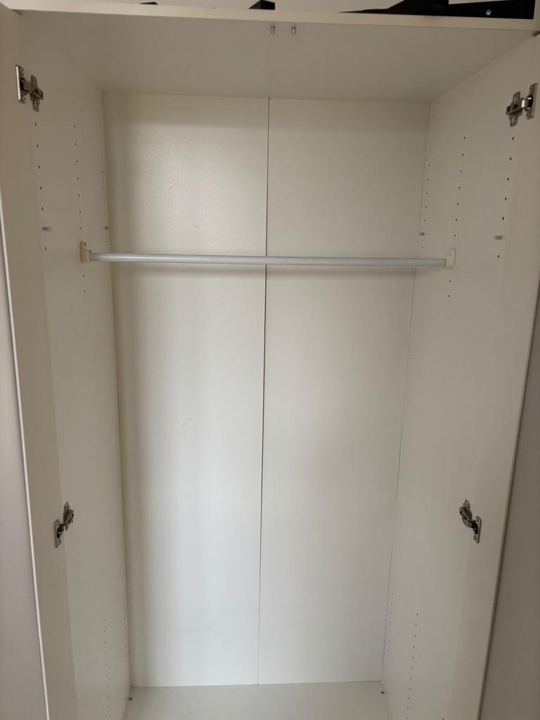 Witte IKEA kledingkast - Zo goed als nieuw!, Ophalen, Kunststof, 50 tot 100 cm, Zo goed als nieuw
