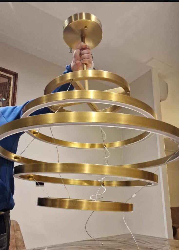 Hanglamp Eicholtz elements, Huis en Inrichting, Ophalen, Gebruikt, Metaal, Modern