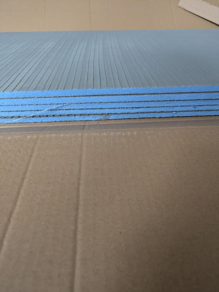 Isolatiepanelen vloerverwarming - 3m2, Doe-het-zelf en Verbouw, Tegels, Nieuw, Overige typen, Overige materialen, 60 cm of meer
