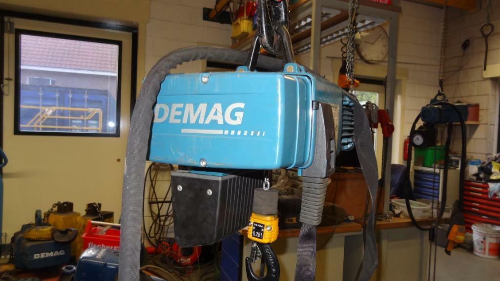 DEMAG kettingtakel 250 KG DC, Ophalen, Zo goed als nieuw