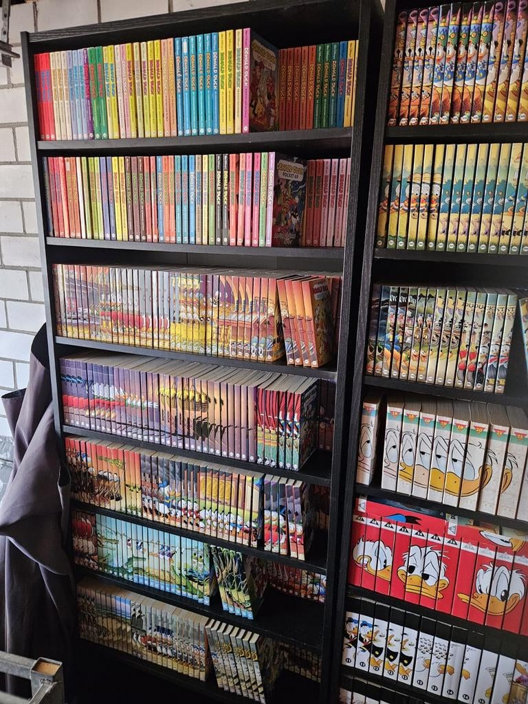 Vele Donald Duck pockets 1-370 en dubbelpockets los te koop, Meerdere stripboeken, Ophalen of Verzenden, Gelezen