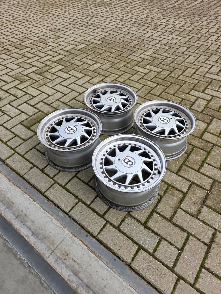 OZ Turbo 3-delig, Ophalen, Gebruikt, 15 inch, Velg(en)