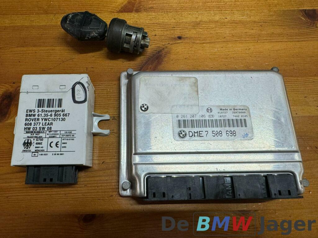 DME module EWS 3 sleutel m62 BMW E39 E38 E53 E52 12147506366, Auto-onderdelen, Gebruikt, Ophalen of Verzenden, BMW, BMW