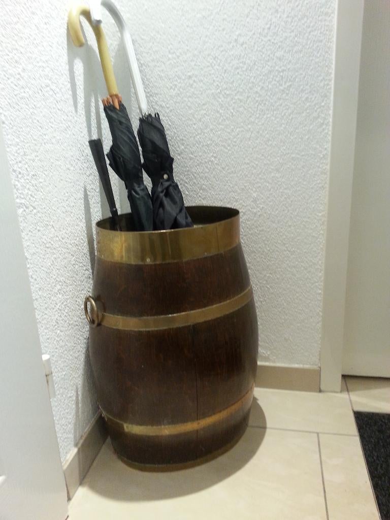 oude mooie paraplubak, Antiek en Kunst, Curiosa en Brocante, Ophalen