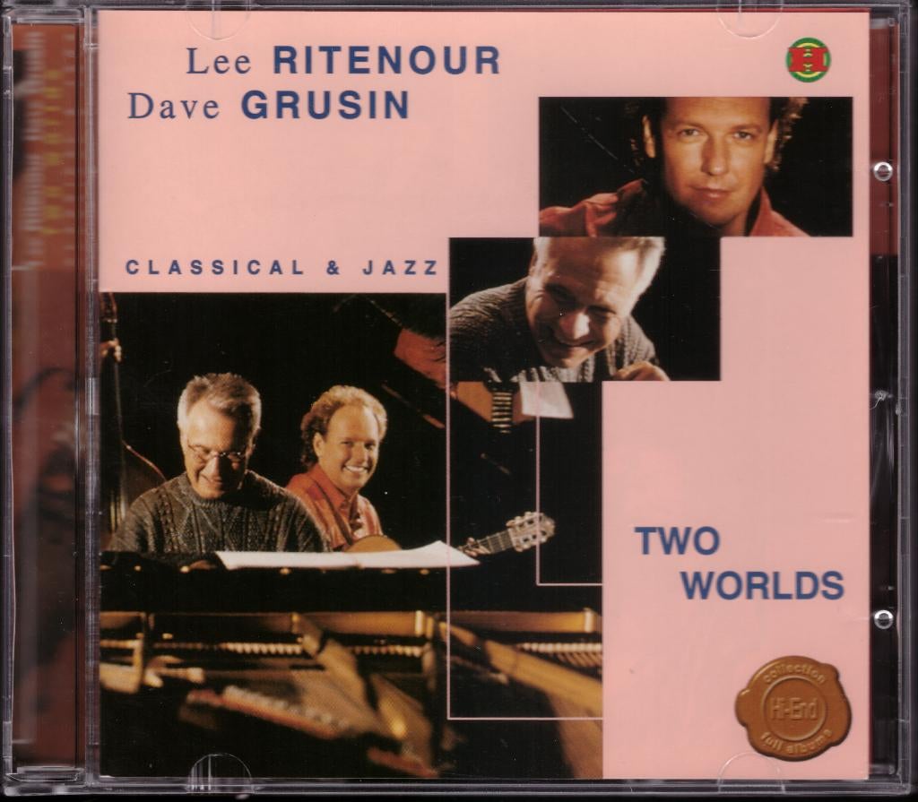 Lee Ritenour / Dave Grusin CD Two Worlds, Verzenden, 1980 tot heden, Zo goed als nieuw, Jazz