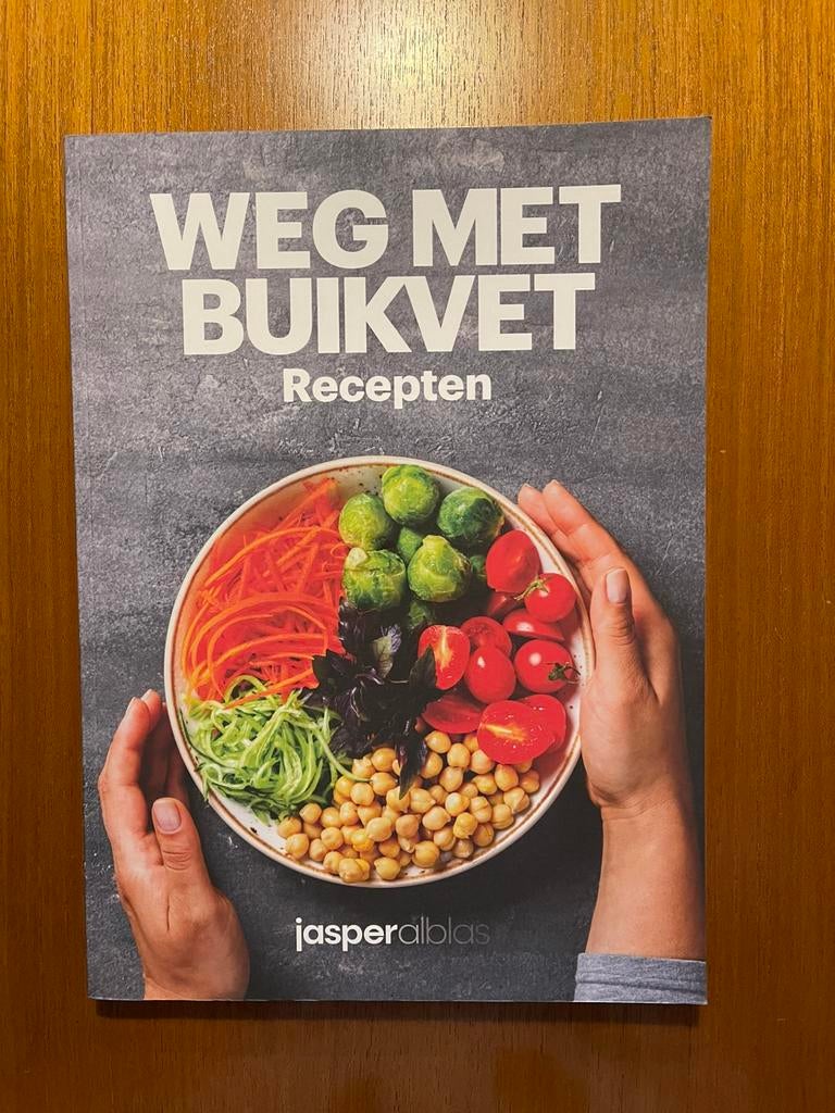 Jasper Alblas: Weg met buikvet recepten, Boeken, Ophalen of Verzenden, Zo goed als nieuw