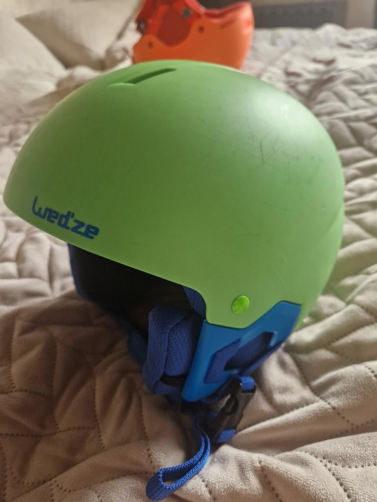 Wed'ze Skihelm - Maat 53-56 cm, Overige typen, Zo goed als nieuw, Skiën, Minder dan 100 cm