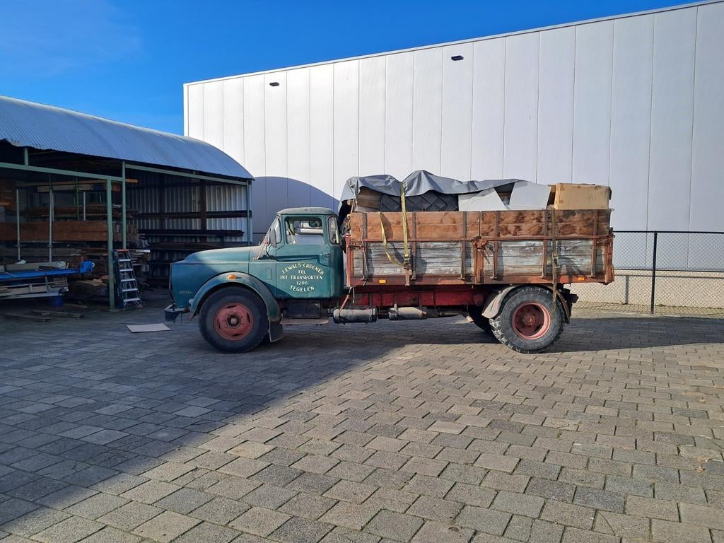 Daf torpedo 1960 goed rijdend met werkende kipper, Auto's, Bedrijf, Te koop