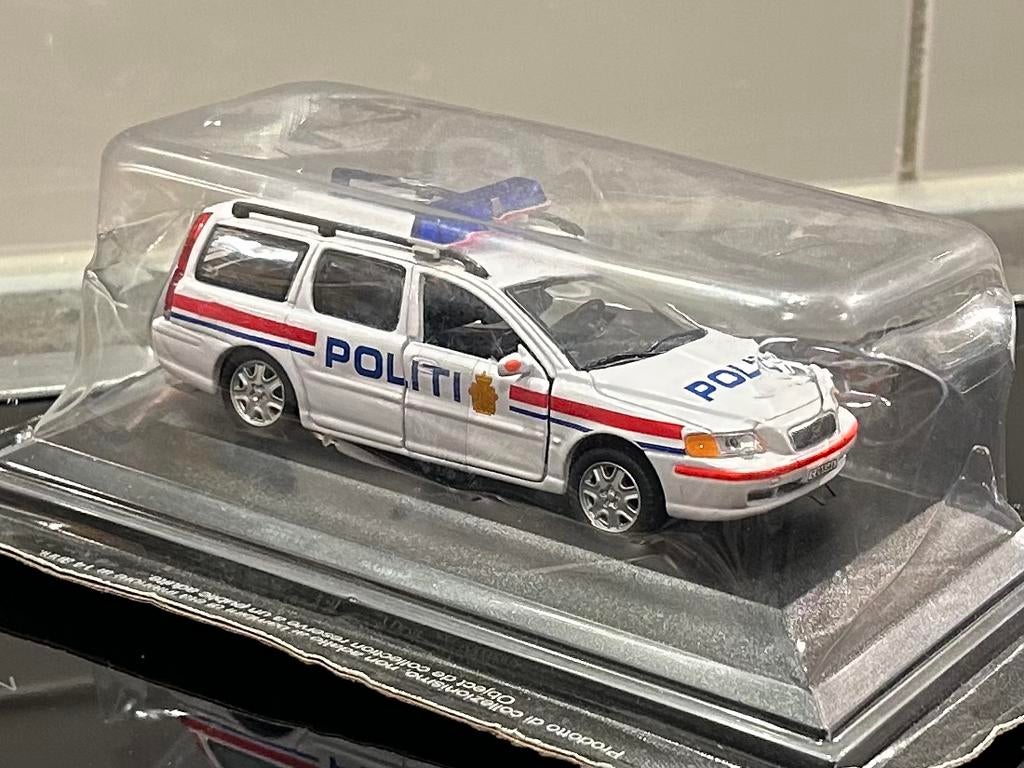 Cararama Hongwell Volvo V70 Politi 1:43 OVP, Hobby en Vrije tijd, Ophalen of Verzenden, Zo goed als nieuw, Auto, Overige merken