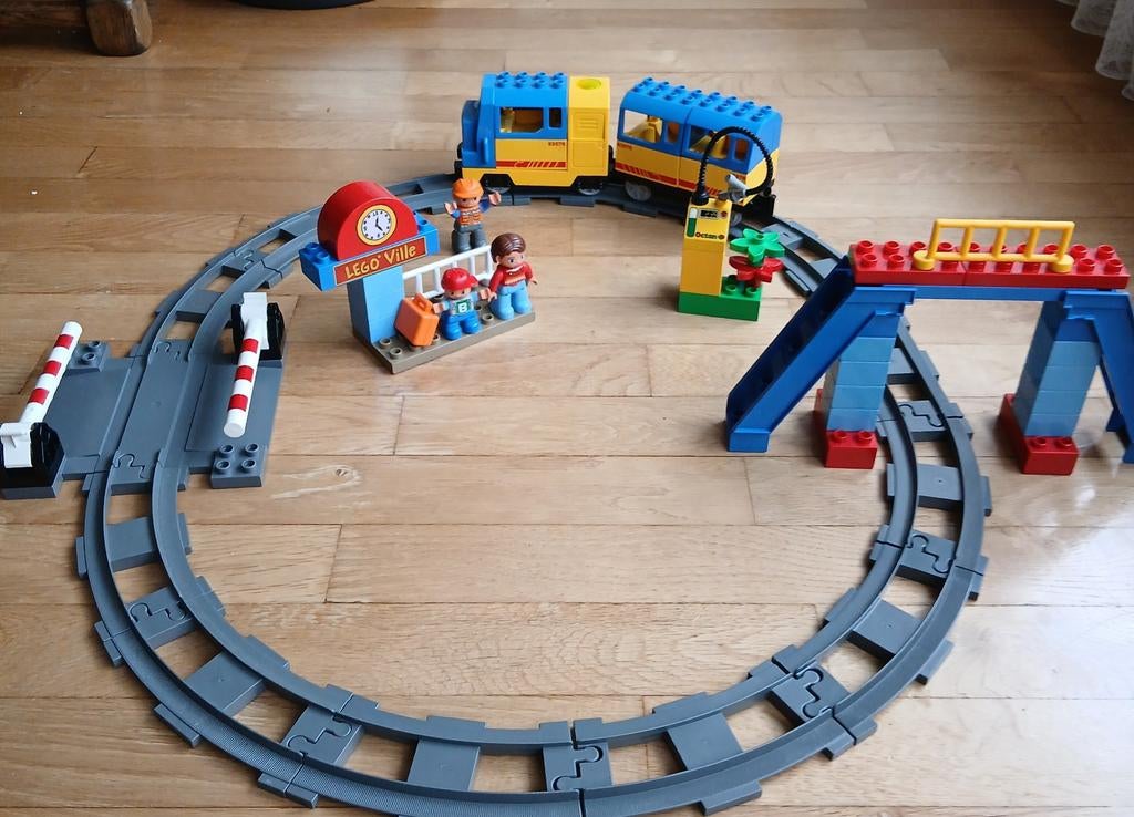 Lego Duplo Trein 5608 Vintage, Ophalen of Verzenden, Gebruikt, Complete set, Duplo