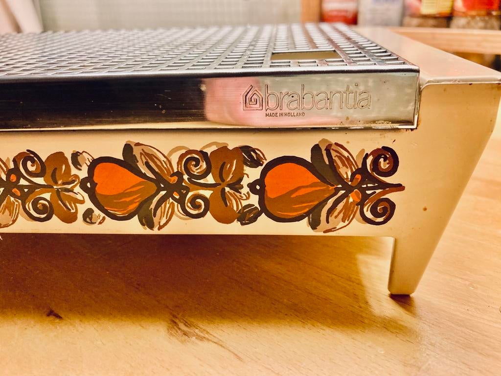 Retro Brabantia schotelwarmer jaren 70, Ophalen of Verzenden, Zo goed als nieuw