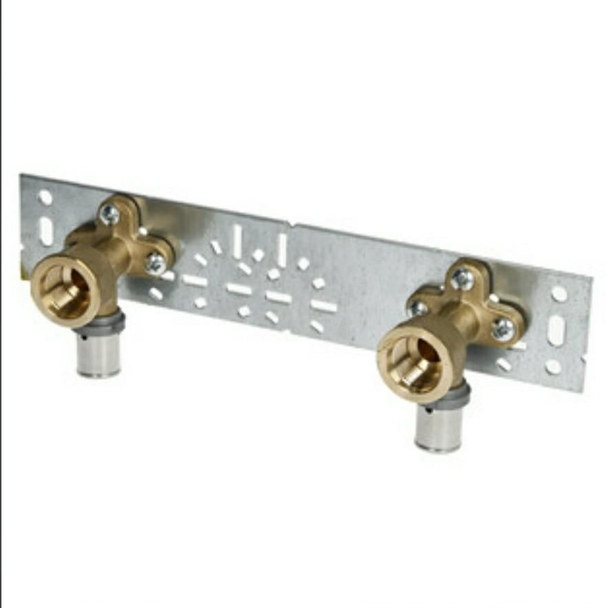 Muurplaat beugel water pers hart op hart 150mm maat 1/2", Ophalen of Verzenden, Nieuw