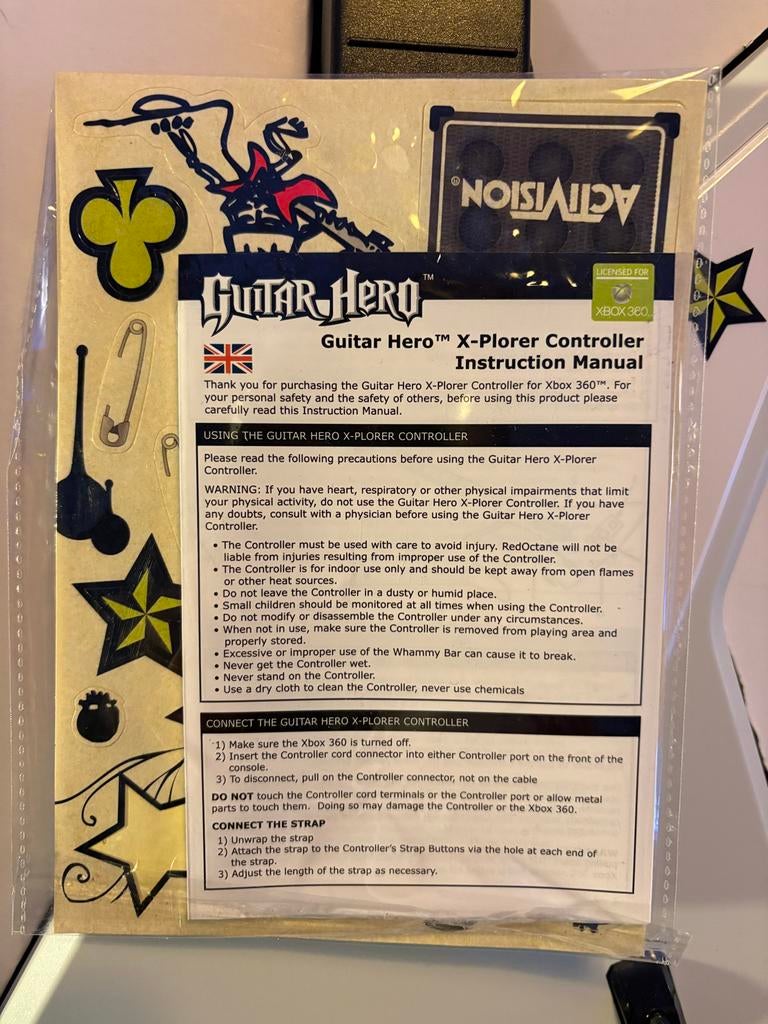 Twee Guitar Hero X-Plorer Controller - Xbox 360, Spelcomputers en Games, Ophalen of Verzenden, Gebruikt